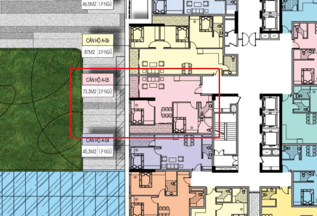 BÁN CĂN HỘ CHUNG CƯ RUBY PARK PHÚC LỢI, 73.3M2 CHỈ 5 TỶ 195 TR. LH:0988011195