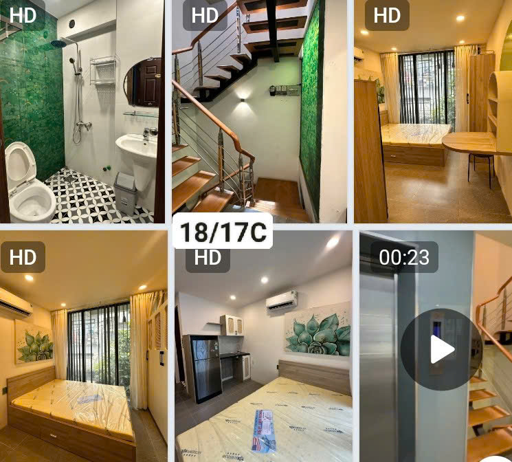 CHO THUÊ CHDV 18/42B & 18/17C TĂNG BẠT HỔ P11.BÌNH THẠNH 5.8TR/TH VÀ 6TR7/TH LH:0385400298.